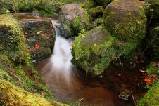 Blurred Waterfall Stock Photography Blurred Waterfall Stock Photography