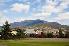 View Of Mount Wellington Royalty Free Stock Photos View Of Mount Wellington Royalty Free Stock Photos