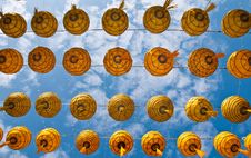 Lantern Light Of Thai Lantern Festival Stock Photography Lantern Light Of Thai Lantern Festival Stock Photography