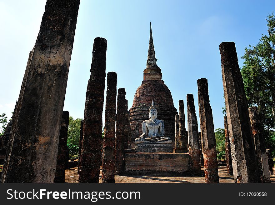Old Temple In Sukhothai