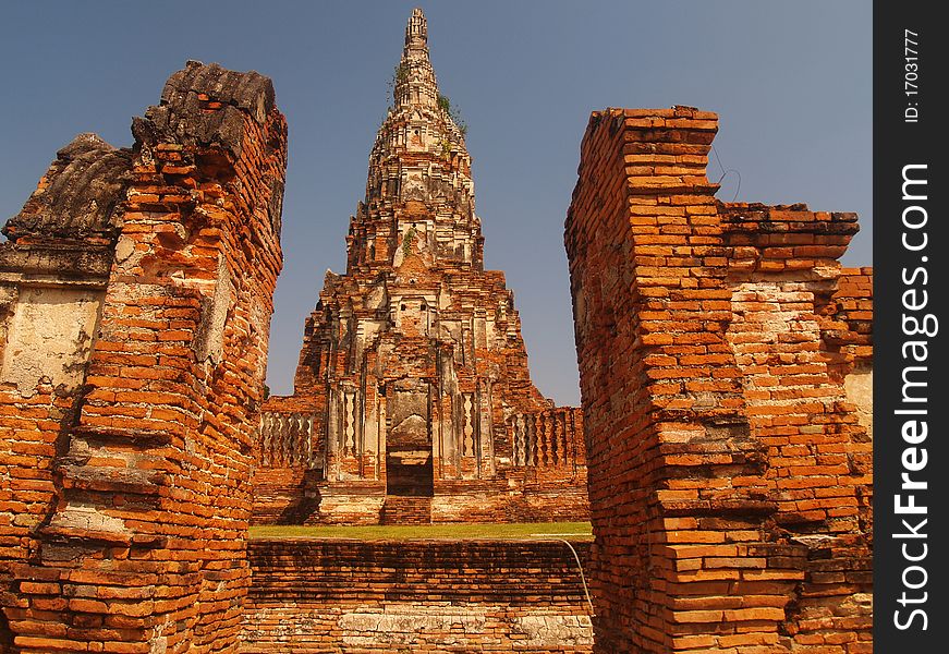 Phra Nakhon Si Ayutthaya capital of Thailand before the last Burmese invasion in A.D. 1767. Phra Nakhon Si Ayutthaya capital of Thailand before the last Burmese invasion in A.D. 1767
