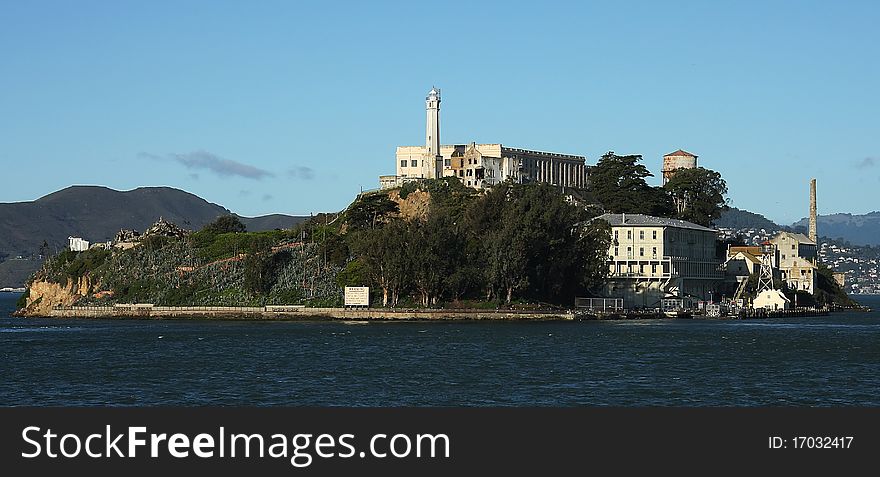 Alcatraz Prison, San Francisco Bay.