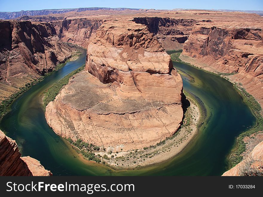 Colorado river near Page, Arizona. Colorado river near Page, Arizona