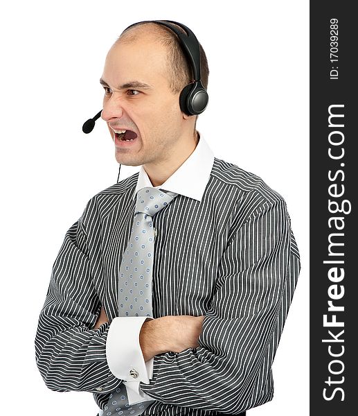 Angry Phone Operator