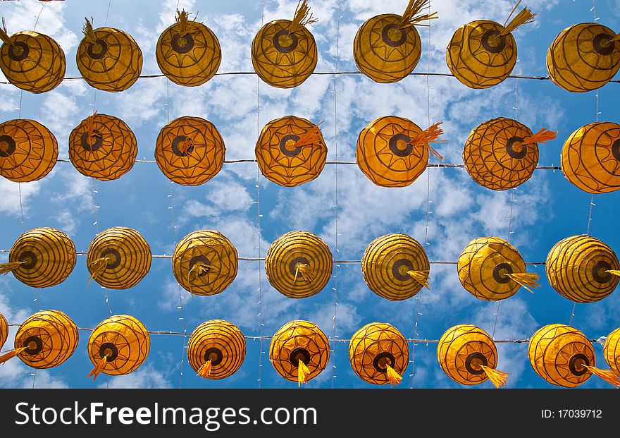 Lantern Light Of Thai Lantern Festival