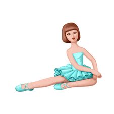 Little Ballerina Stock Photo