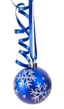 Christmas Decoration With Ribbon Royalty Free Stock Image Christmas Decoration With Ribbon Royalty Free Stock Image