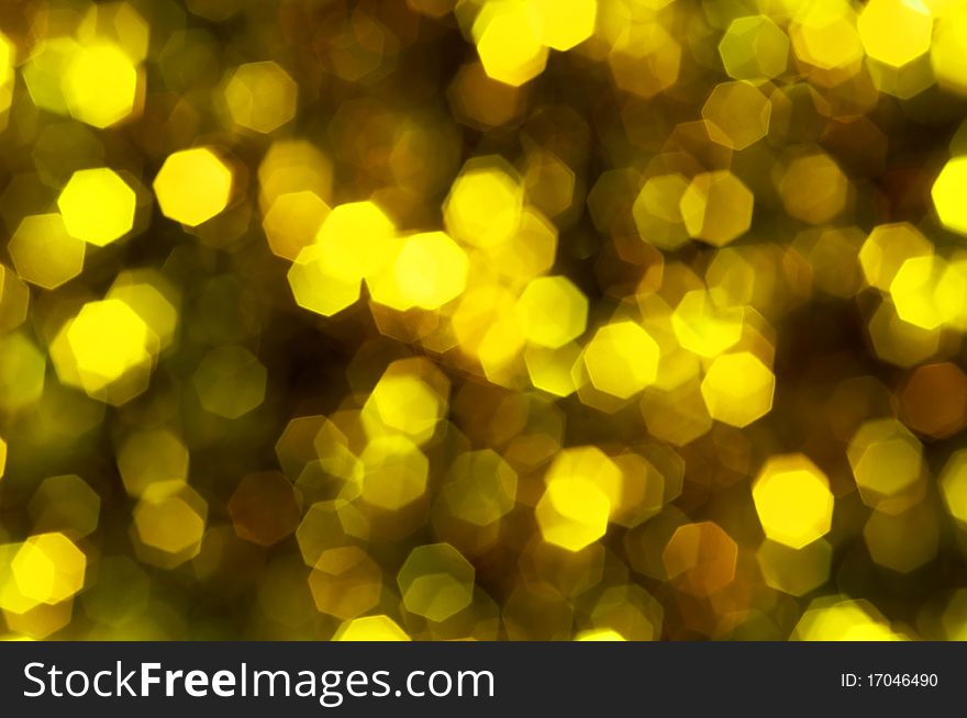 Golden abstract blured lights background. Photo. Golden abstract blured lights background. Photo.