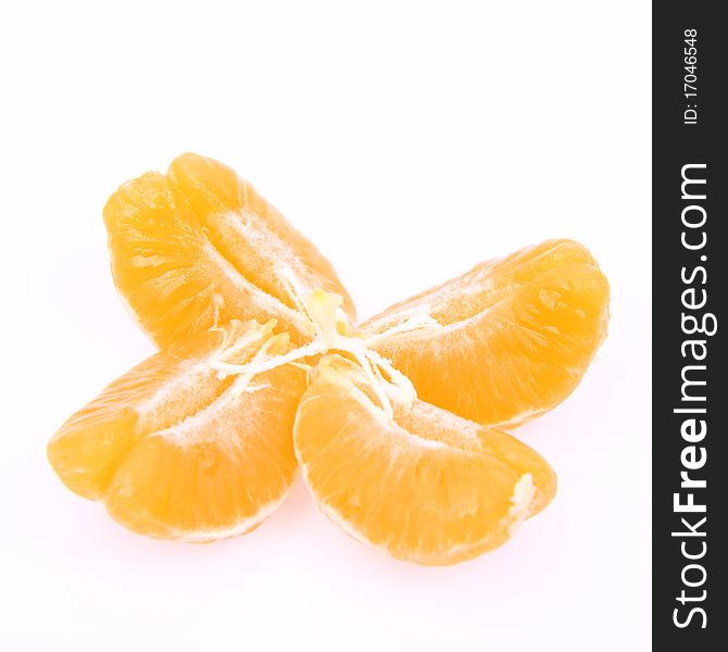 Segments of mandarin
