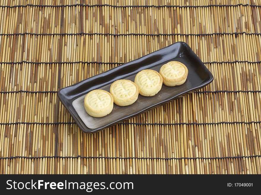 Chinese cake for afternoon tea time. Chinese cake for afternoon tea time