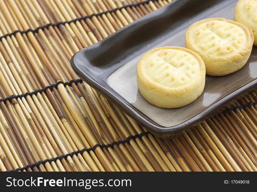 Chinese cake for afternoon tea time. Chinese cake for afternoon tea time