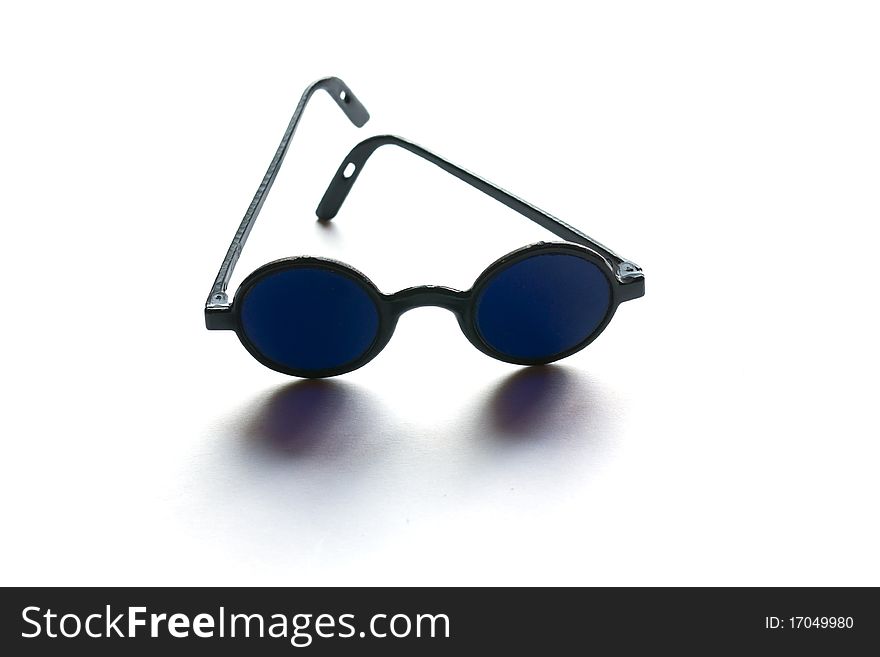 Dark Blue Eyeglasses