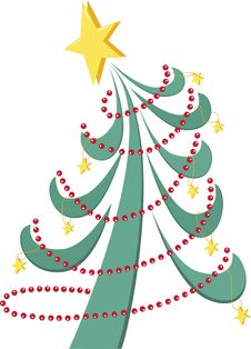 Stylized Christmas Tree Royalty Free Stock Photo Stylized Christmas Tree Royalty Free Stock Photo