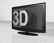 3D TV Royalty Free Stock Images 3D TV Royalty Free Stock Images