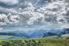 Clouds Over The Mountains Royalty Free Stock Photo Clouds Over The Mountains Royalty Free Stock Photo