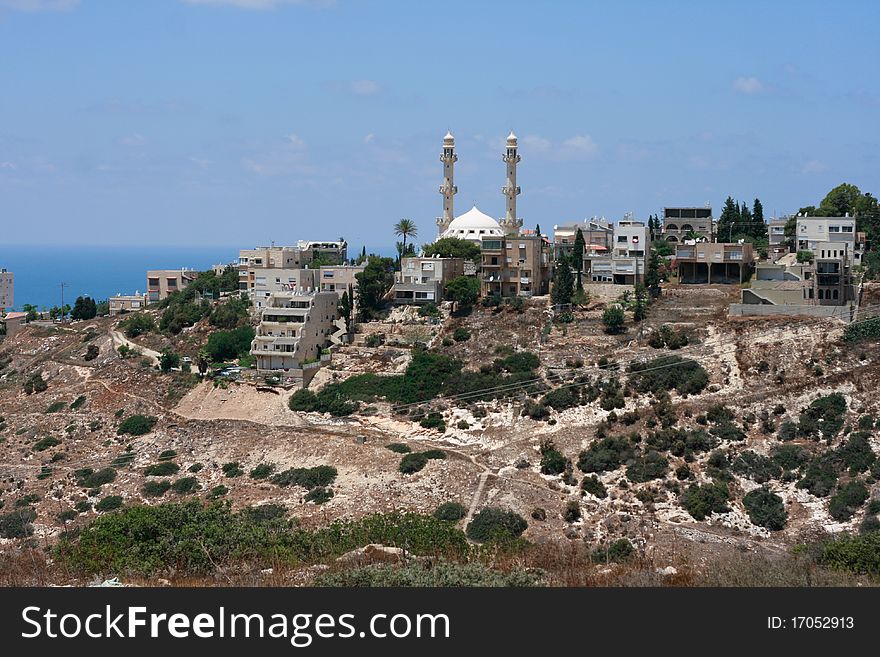 Kababir Mosque Haifa Israel Carmel Mountain