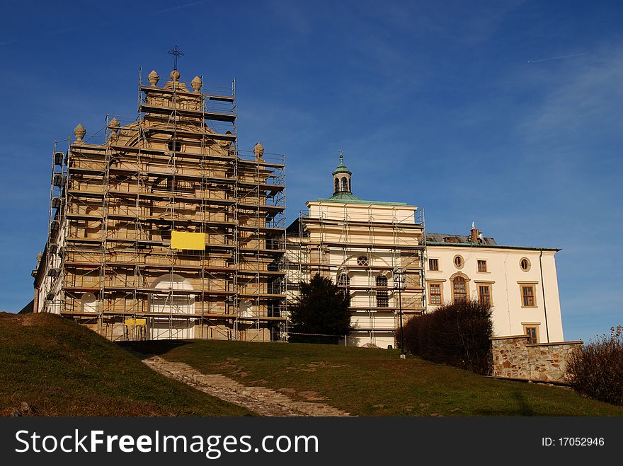 Monastery of the Holy Cross in Poland.