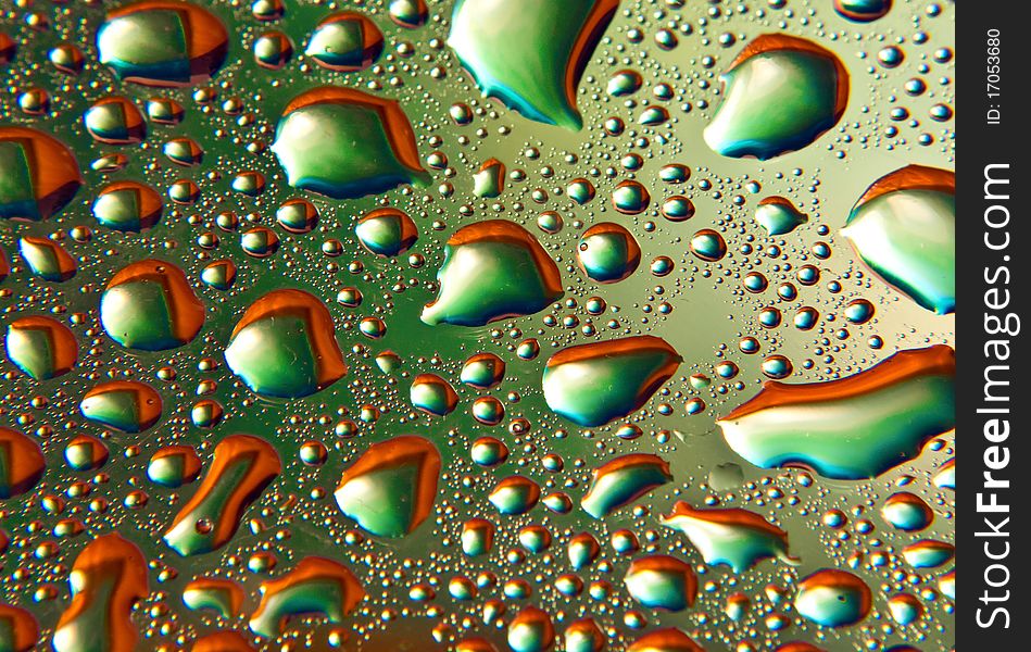 Multicolored Drops
