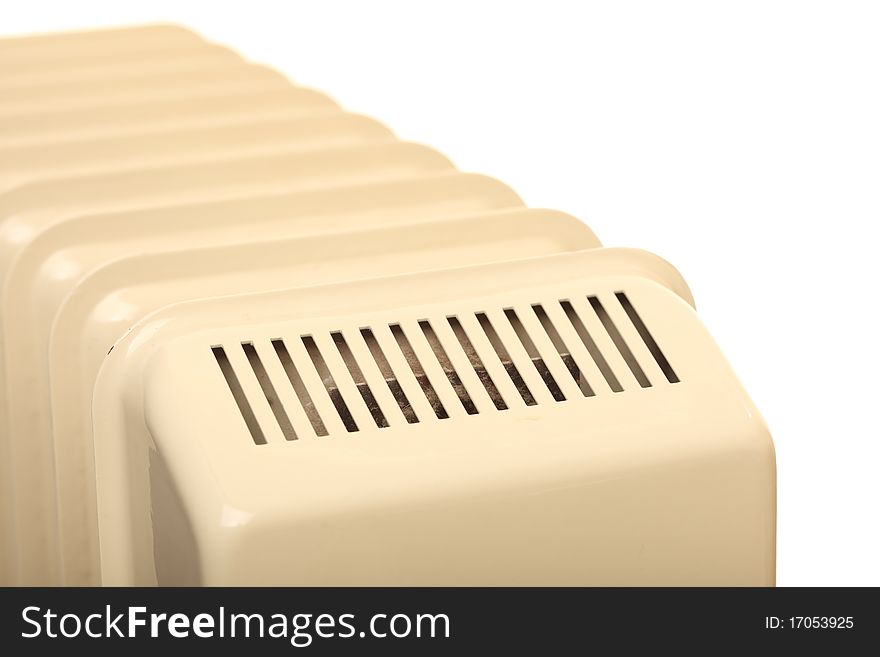 Heatings isolated on a white background