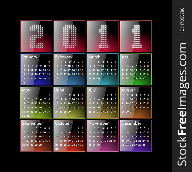 Calendar 2011