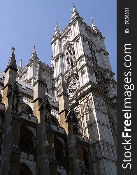 Westminster Abbey in London, England