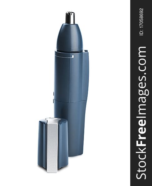 Trimmer for a hairstyle of hair on a white background