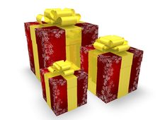 Christmas Gift Boxes Royalty Free Stock Photos Christmas Gift Boxes Royalty Free Stock Photos