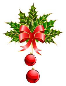 Christmas Ball With Bow Royalty Free Stock Photo Christmas Ball With Bow Royalty Free Stock Photo