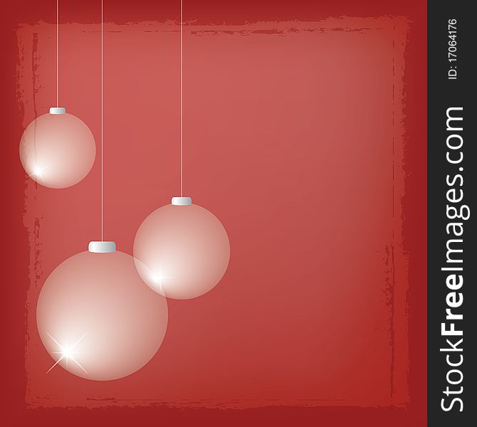 Christmas Ornaments Background