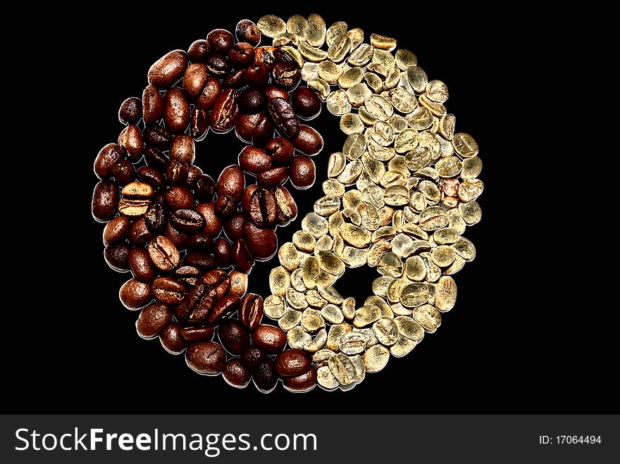 Roasted coffe bean