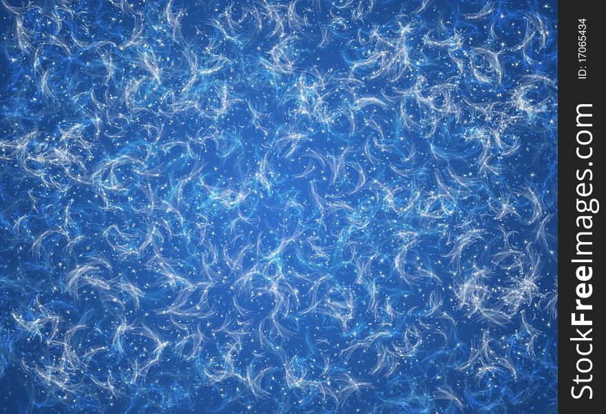 Blue christmas winter abstract background
