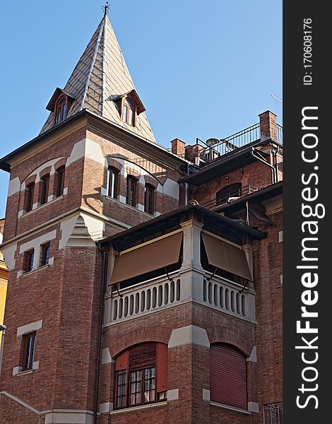 Urban Architecture is both the process and the product of planning, designing, and constructing buildings or any other structures. Architectural works, in the material form of buildings, are often perceived as cultural symbols and as works of art. The shot shows an example of urban architecture in Nomentano district, Rome. Urban Architecture is both the process and the product of planning, designing, and constructing buildings or any other structures. Architectural works, in the material form of buildings, are often perceived as cultural symbols and as works of art. The shot shows an example of urban architecture in Nomentano district, Rome