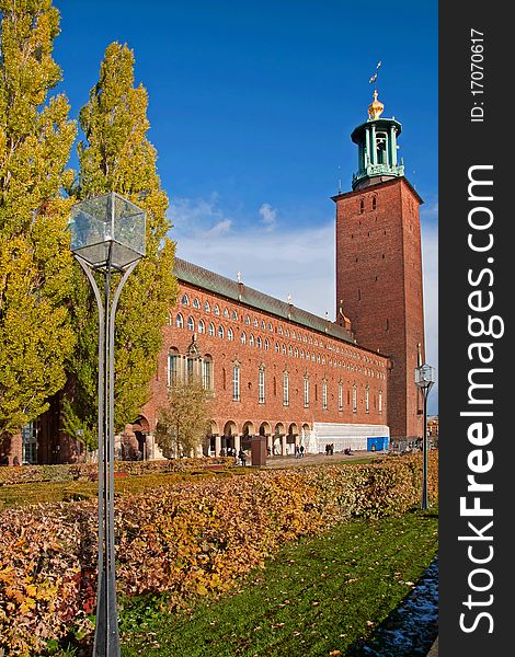 Cityhall in Stockholm, Sweden