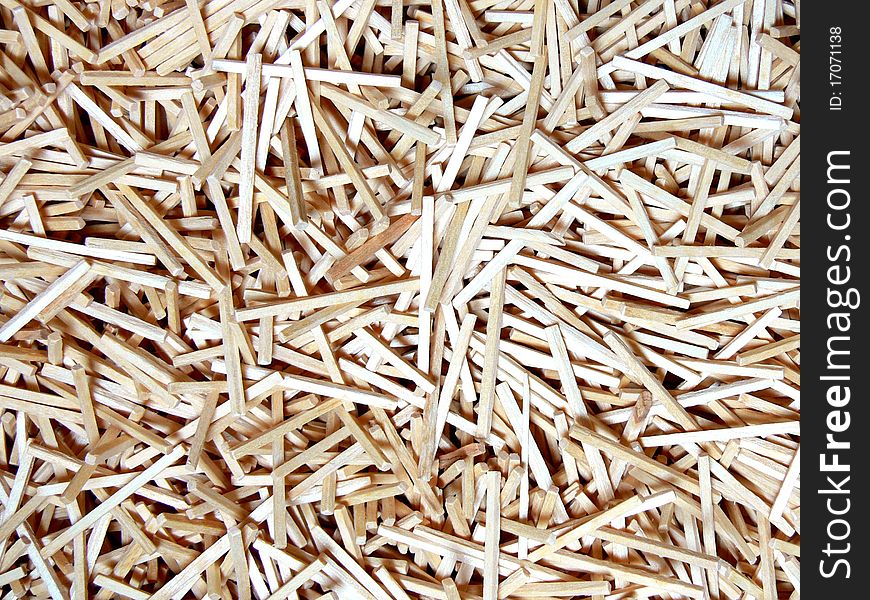 A texture of wooden matchsticks. A texture of wooden matchsticks.