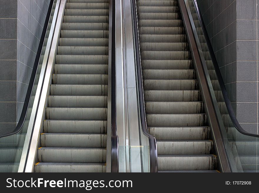 External Building Escalators. North Terrace (CBD), Adelaide, Australia. External Building Escalators. North Terrace (CBD), Adelaide, Australia