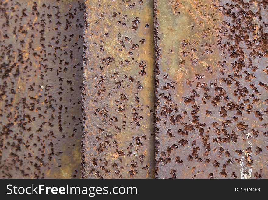 Texture of gate iron rusted. Texture of gate iron rusted