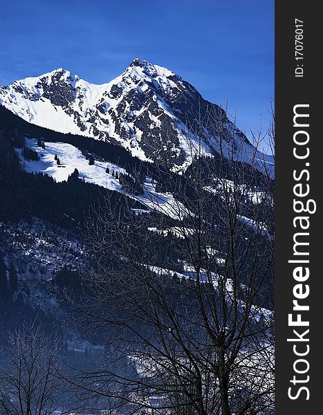 Fragment of one of the tops in austrian alps. Fragment of one of the tops in austrian alps