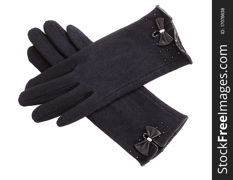 Black Woman Winter Gloves