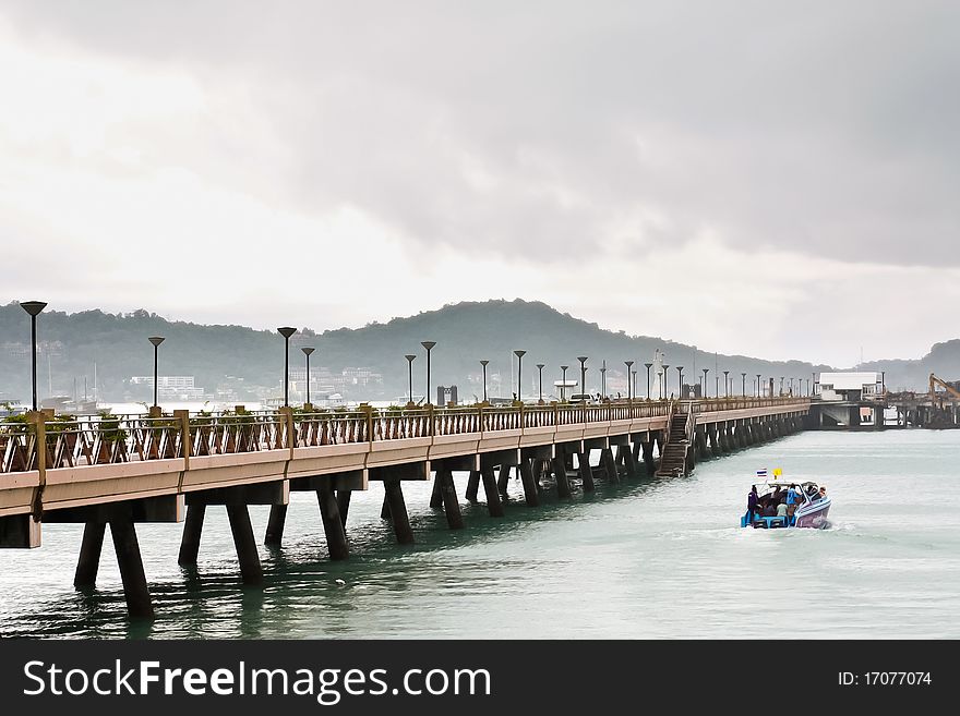 Single Boat In Sea In Phuket