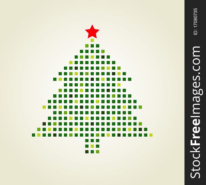Tree Of Christmas Card