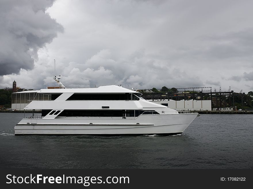 Luxury Harbour Cruiser On The Water