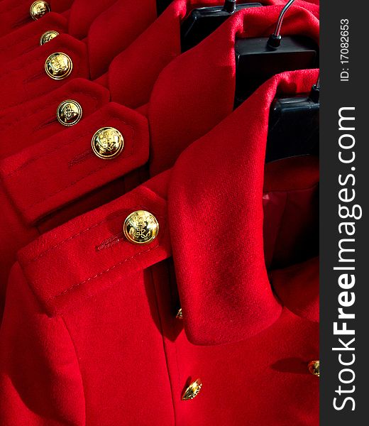 Red Autumn Female  Coat