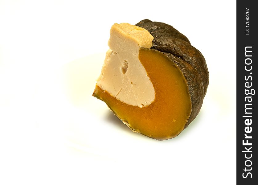 Pumpkin Filled With Steamed Custard