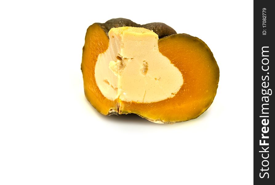 Pumpkin Filled With Steamed Custard