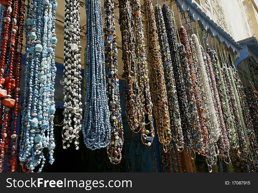 Beautiful traditional necklaces from southern Morocco. Beautiful traditional necklaces from southern Morocco