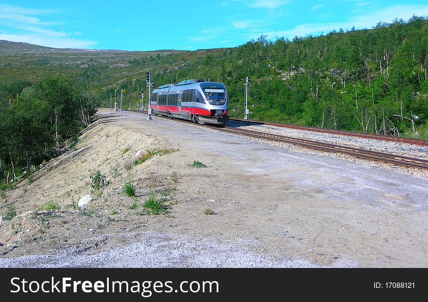 The Countryside of Norway on a Summer Day. The Countryside of Norway on a Summer Day