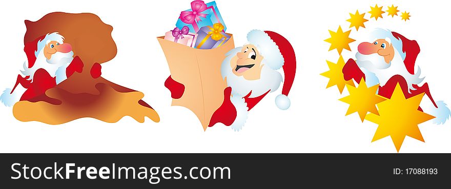 Collection Of Traditional Santa Claus