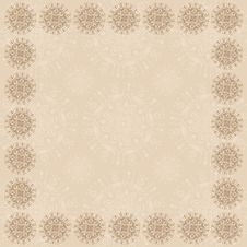 Beige Square Frame Two Royalty Free Stock Image Beige Square Frame Two Royalty Free Stock Image