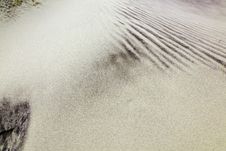 Wind Forms Structures In The Dunes At The Beach Royalty Free Stock Photo Wind Forms Structures In The Dunes At The Beach Royalty Free Stock Photo