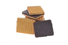 Chocolate Cookies Isolated Stock Photos Chocolate Cookies Isolated Stock Photos